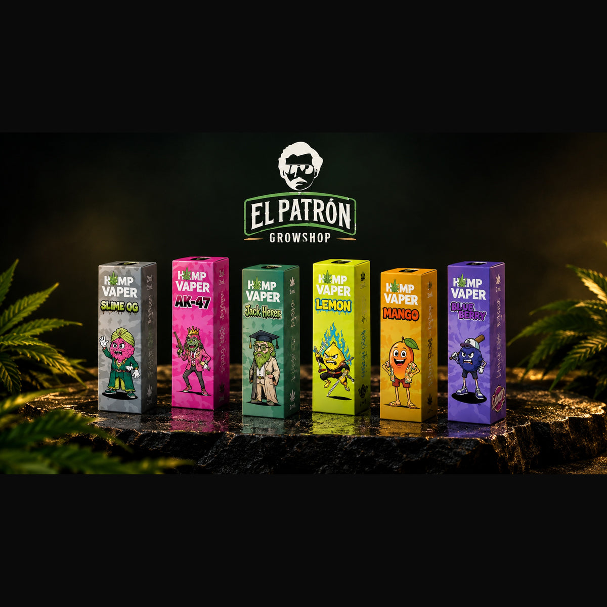 HEMP VAPER 2 ml · Vape desechable