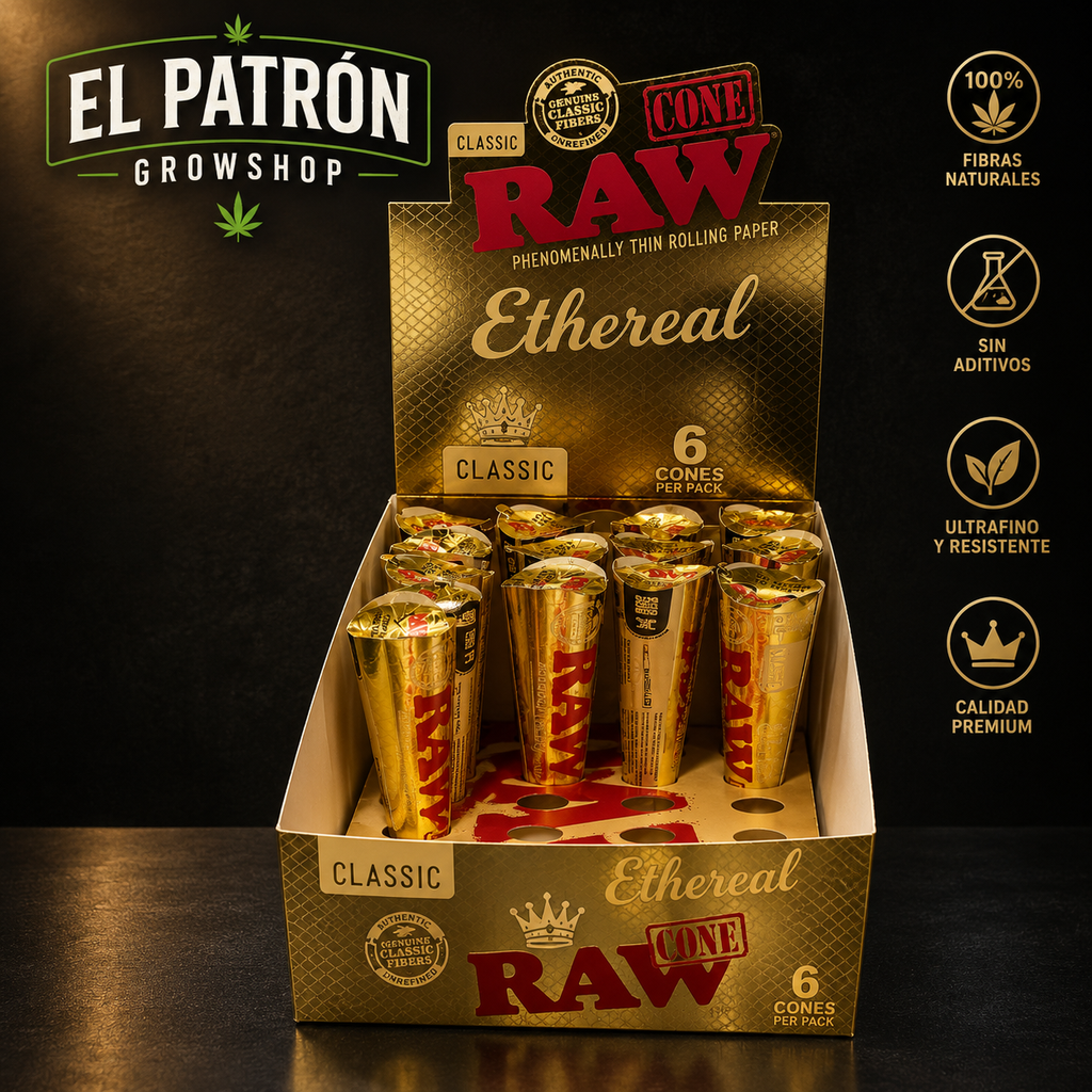 RAW Cones Ethereal Classic - expositor 6 uds