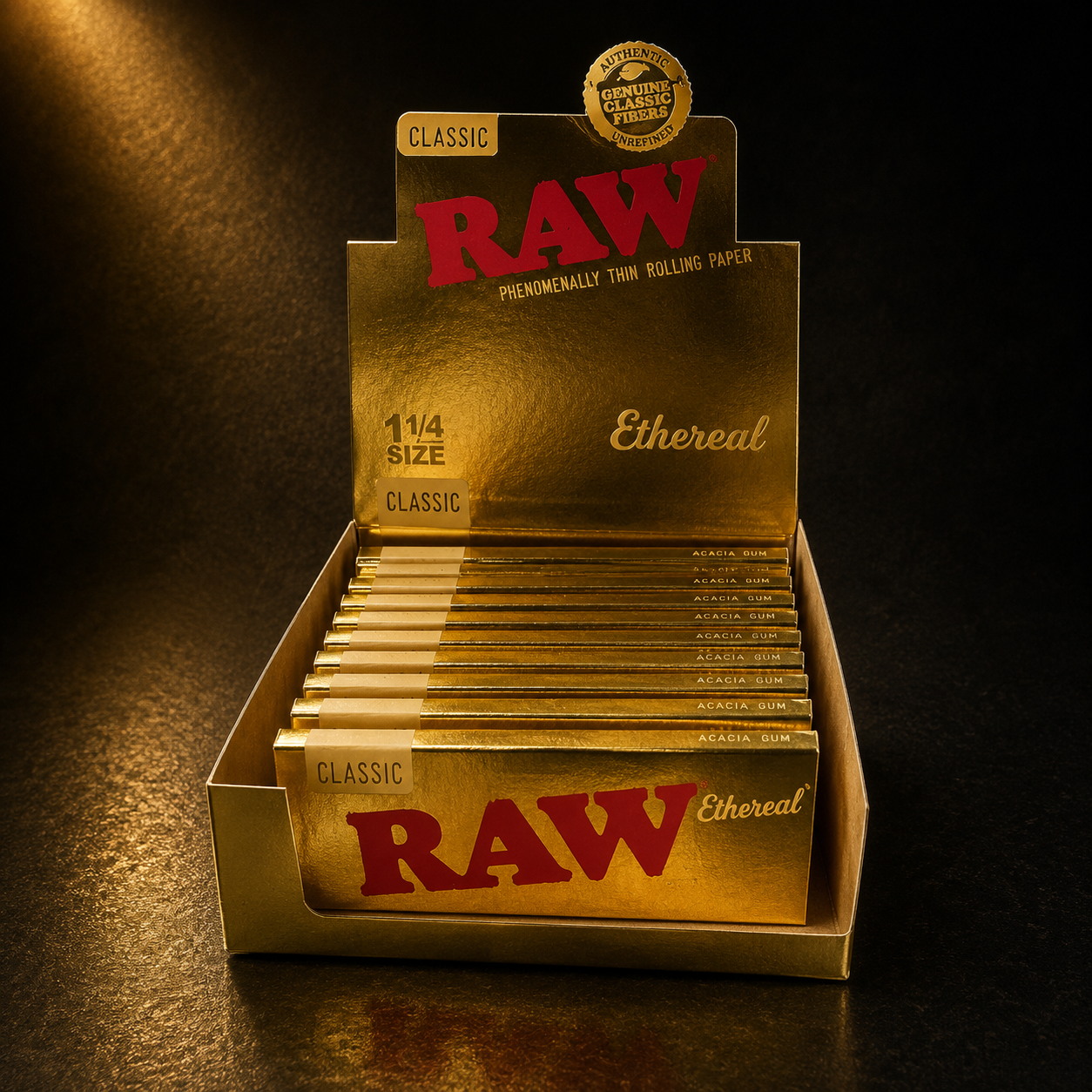 RAW Papel 1¼ Ethereal Classic - expositor