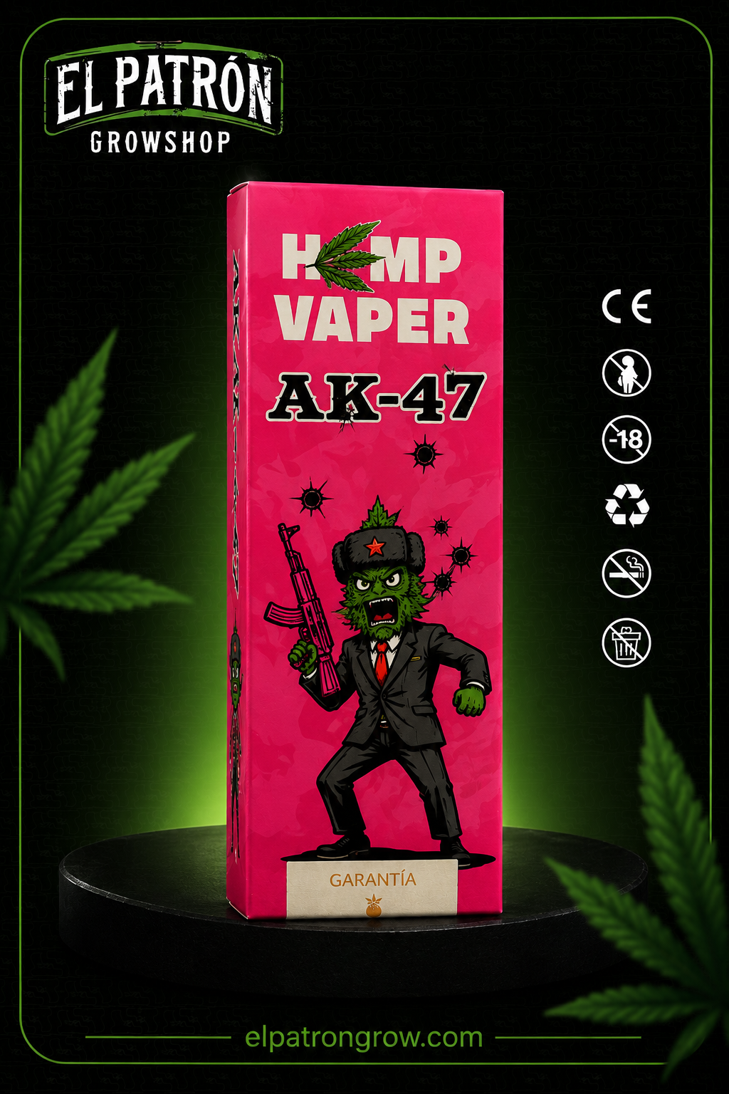 HEMP VAPER 2 ml · Vape desechable