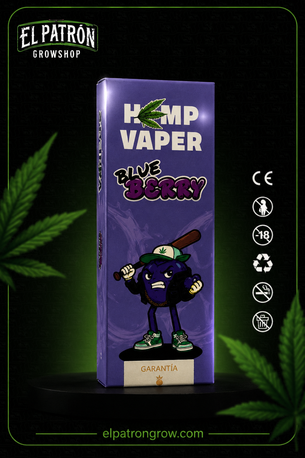 HEMP VAPER 2 ml · Vape desechable
