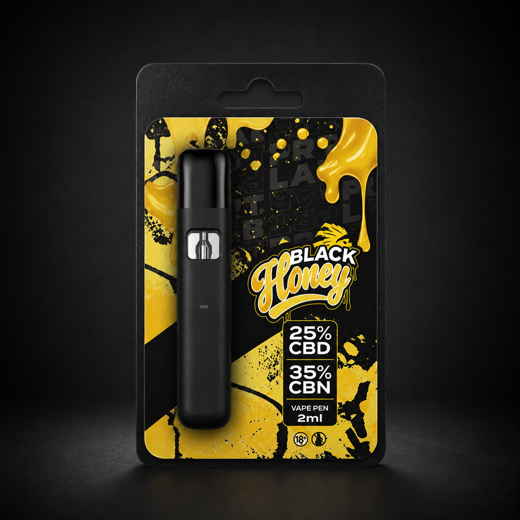 Vape Pen PRT LAB®: 2000 puffs (2ml), 25% CBD / 35% CBN