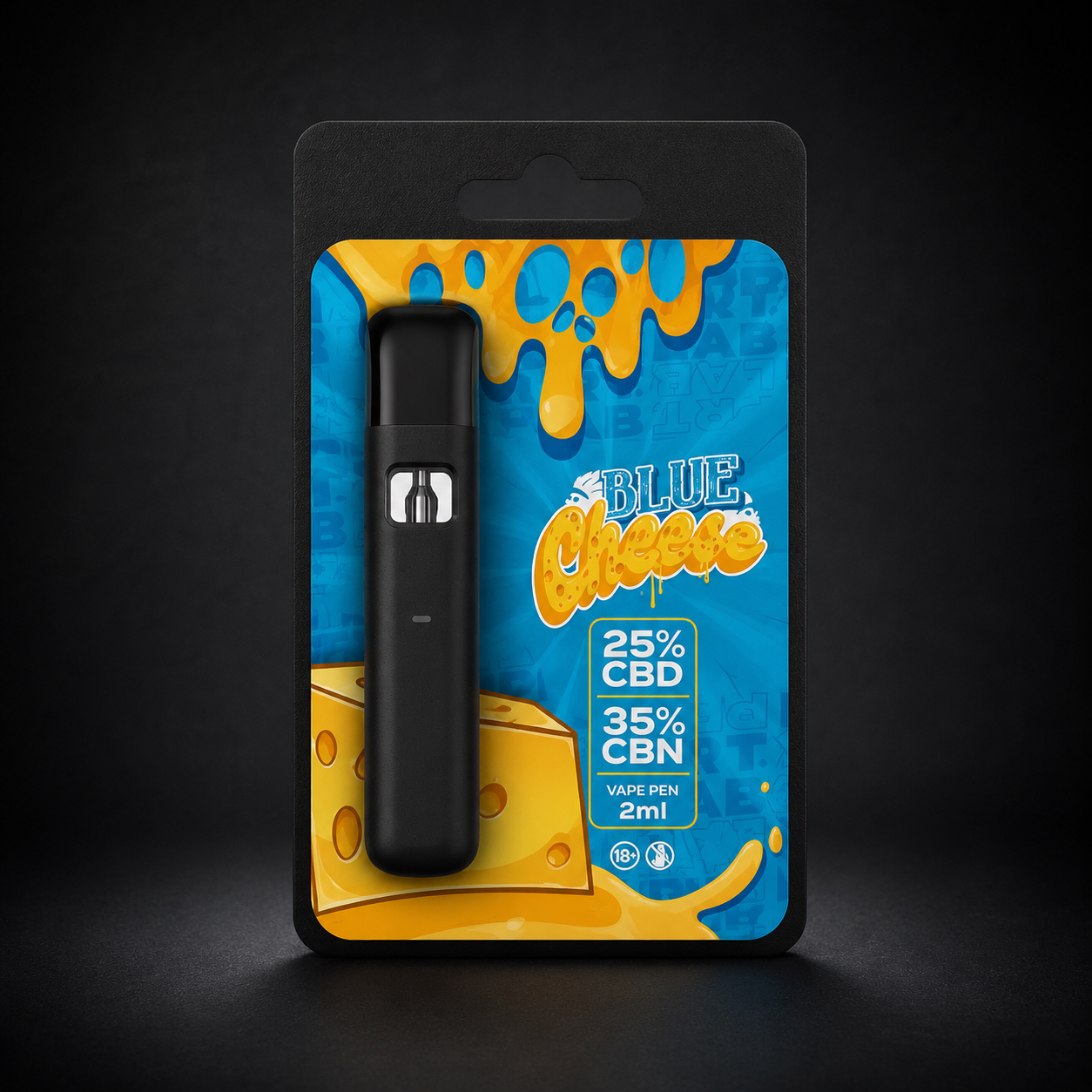 Vape Pen PRT LAB®: 2000 puffs (2ml), 25% CBD / 35% CBN